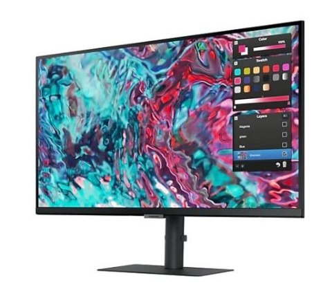Samsung Monitor 27 cali ViewFinity S8 IPS 3840x2160 UHD 16:9 1xHDMI 2xTB 4.0 (90W/15W) 3xUSB 3.0 LAN 5ms DCh PinP/PbyP 60Hz HAS+PIV głoś