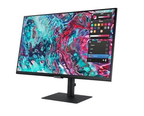 Samsung Monitor 27 cali ViewFinity S8 IPS 3840x2160 UHD 16:9 1xHDMI 2xTB 4.0 (90W/15W) 3xUSB 3.0 LAN 5ms DCh PinP/PbyP 60Hz HAS+PIV głoś