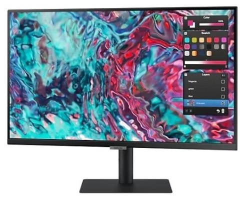 Samsung Monitor 27 cali ViewFinity S8 IPS 3840x2160 UHD 16:9 1xHDMI 2xTB 4.0 (90W/15W) 3xUSB 3.0 LAN 5ms DCh PinP/PbyP 60Hz HAS+PIV głoś