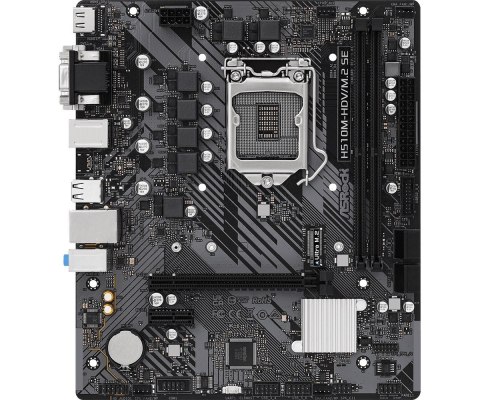 ASRock Płyta główna H510M-HDV/M.2 SE s1200 2DDR4 HDMI/DVI mATX ASRock Płyta główna H510M-HDV/M.2 SE s1200 2DDR4 HDMI/DVI mATX
