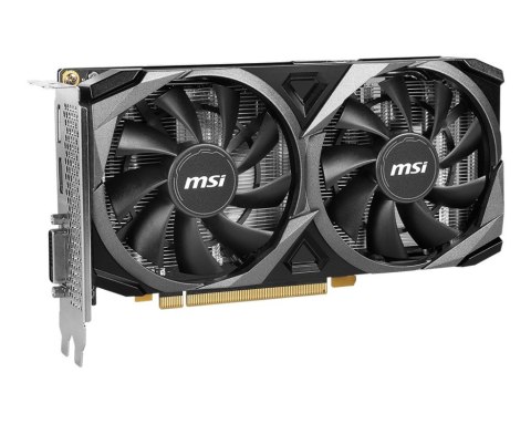 MSI Karta graficzna GeForce RTX 3050 Ventus 2X XS 8G OC GDDR6 128bit HDMI MSI Karta graficzna GeForce RTX 3050 Ventus 2X XS 8G OC GDDR6 128bit HDMI