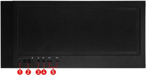 MSI Obudowa MAG FORGE 320R AIR FLOW TEMPERED GLASS MSI Obudowa MAG FORGE 320R AIR FLOW TEMPERED GLASS