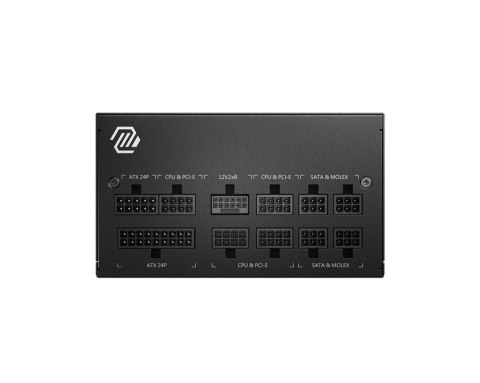 MSI Zasilacz MAG A850GL PCIE5 850W 80PLUS GOLD F.MODULAR MSI Zasilacz MAG A850GL PCIE5 850W 80PLUS GOLD F.MODULAR