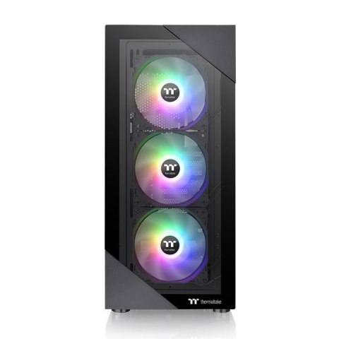 Thermaltake Obudowa - View 200 ARGB*3 Tempered Glass - Czarna Thermaltake Obudowa - View 200 ARGB*3 Tempered Glass - Czarna