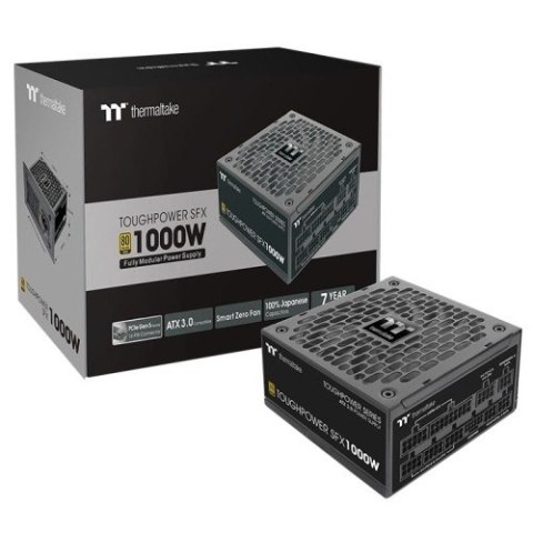 Thermaltake Zasilacz - ToughPower SFX 1000W F modular 80+Gold FDB Fan Gen5 Thermaltake Zasilacz - ToughPower SFX 1000W F modular 80+Gold FDB Fan Gen5