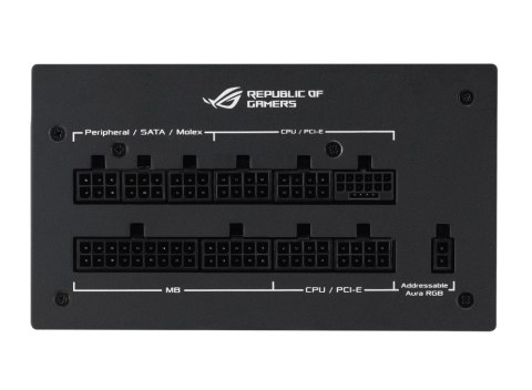 Asus Zasilacz Rog Strix 1000W 80+ Gold Aura czarny