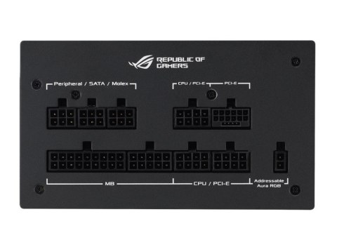 Asus Zasilacz Rog Strix 850W Gold Aura ATX 3.0