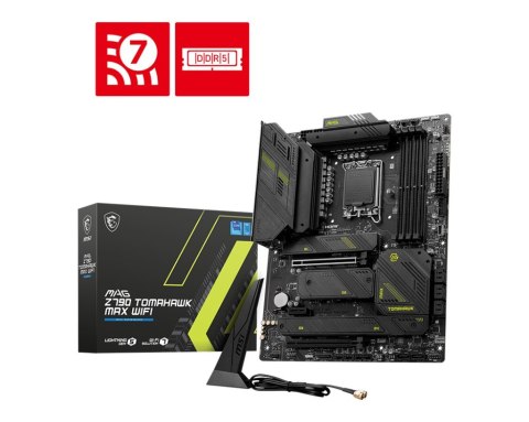 MSI Płyta główna MAG Z790 TOMAHAWK MAX WIFI s1700 4DDR5 ATX MSI Płyta główna MAG Z790 TOMAHAWK MAX WIFI s1700 4DDR5 ATX