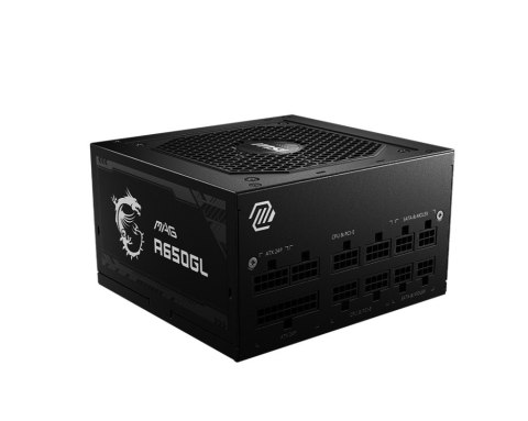 MSI Zasilacz MAG A650GL 650W 80PLUS GOLD F.MODULAR MSI Zasilacz MAG A650GL 650W 80PLUS GOLD F.MODULAR