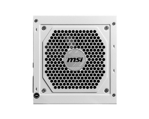 MSI Zasilacz modularny MAG A850GL PCIE5 850W 80PLUS GOLD biały MSI Zasilacz modularny MAG A850GL PCIE5 850W 80PLUS GOLD biały