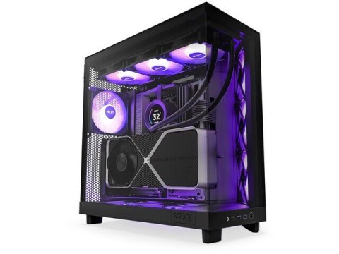 NZXT Obudowa H6 Flow RGB z oknem Czarna NZXT Obudowa H6 Flow RGB z oknem Czarna