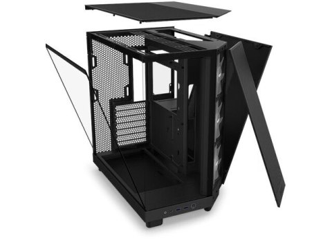 NZXT Obudowa H6 Flow RGB z oknem Czarna NZXT Obudowa H6 Flow RGB z oknem Czarna