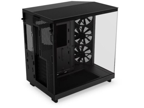 NZXT Obudowa H6 Flow z oknem Czarna NZXT Obudowa H6 Flow z oknem Czarna