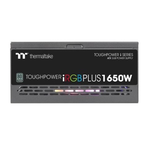 Thermaltake Zasilacz Toughpower iRGB digital 1650W F modular Titanium 14cm Gen5 Thermaltake Zasilacz Toughpower iRGB digital 1650W F modular Titanium 14cm Gen5