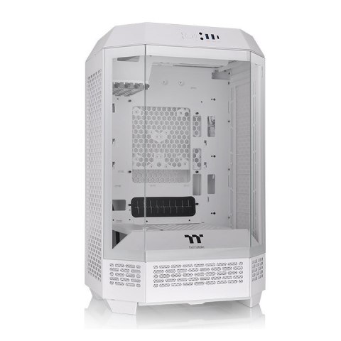 Thermaltake Obudowa - The Tower 300 Tempered Glass x 3, CT140 Fan x 2 Biała Thermaltake Obudowa - The Tower 300 Tempered Glass x 3, CT140 Fan x 2 Biała