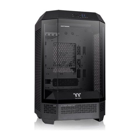 Thermaltake Obudowa - The Tower 300 Tempered Glass x 3, CT140 Fan x 2 Czarna Thermaltake Obudowa - The Tower 300 Tempered Glass x 3, CT140 Fan x 2 Czarna