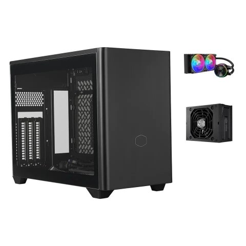 Cooler Master Obudowa NR200P V2 z oknem Czarna Cooler Master Obudowa NR200P V2 z oknem Czarna