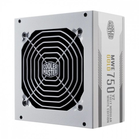 Cooler Master Zasilacz MWE Gold 750 V2 ATX 3.0 Ready Biały Cooler Master Zasilacz MWE Gold 750 V2 ATX 3.0 Ready Biały