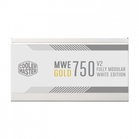 Cooler Master Zasilacz MWE Gold 750 V2 ATX 3.0 Ready Biały Cooler Master Zasilacz MWE Gold 750 V2 ATX 3.0 Ready Biały