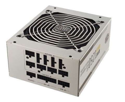 Cooler Master Zasilacz MWE Gold V2 1250W 80+ GOLD ATX 3.0 biały Cooler Master Zasilacz MWE Gold V2 1250W 80+ GOLD ATX 3.0 biały