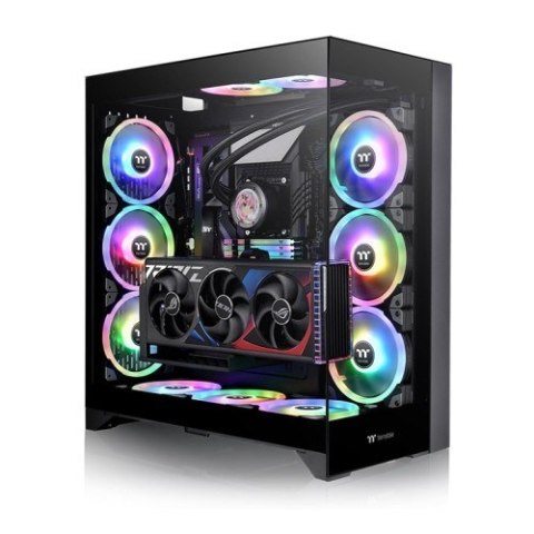 Thermaltake Obudowa CTE E600 MX Tempered Glass, szklany bok - Czarna Thermaltake Obudowa CTE E600 MX Tempered Glass, szklany bok - Czarna