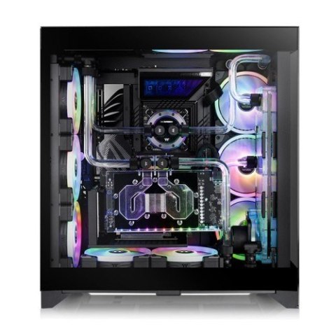 Thermaltake Obudowa CTE E600 MX Tempered Glass, szklany bok - Czarna Thermaltake Obudowa CTE E600 MX Tempered Glass, szklany bok - Czarna
