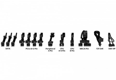 Cooler Master Zasilacz X Silent Edge Platinum 1100, 80 Plus Platinum, ATX 3.1
