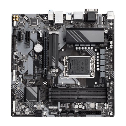 Gigabyte Płyta główna B760M DS3H s1700 4DDR5 HDMI/DP/DSUB mATX Gigabyte Płyta główna B760M DS3H s1700 4DDR5 HDMI/DP/DSUB mATX