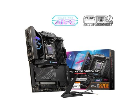 MSI Płyta główna MPG X870E CARBON WIFI AM5 4DDR5 ATX MSI Płyta główna MPG X870E CARBON WIFI AM5 4DDR5 ATX