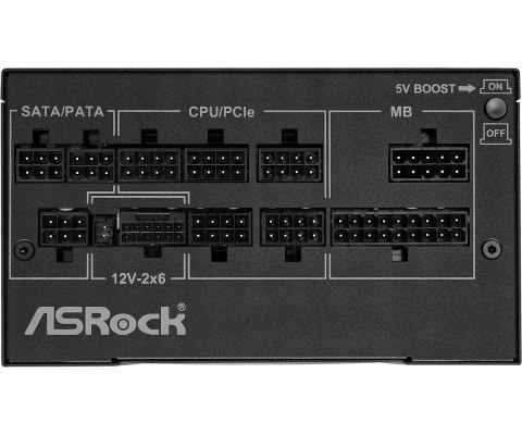 ASRock Zasilacz PG-1000G 1000W 80PLUS GOLD modularny ASRock Zasilacz PG-1000G 1000W 80PLUS GOLD modularny