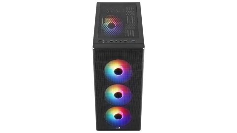 AeroCool Obudowa Designer Czarna Mid Tower RGB v1 AeroCool Obudowa Designer Czarna Mid Tower RGB v1