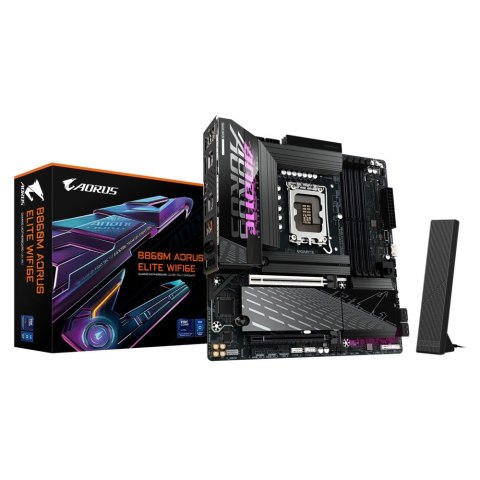 Gigabyte Płyta główna B860M A ELITE WIFI6E Gigabyte Płyta główna B860M A ELITE WIFI6E