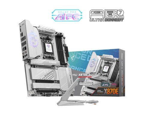 MSI Płyta główna MPG X870E EDGE TI WIFI AM5 4DDR5 ATX MSI Płyta główna MPG X870E EDGE TI WIFI AM5 4DDR5 ATX