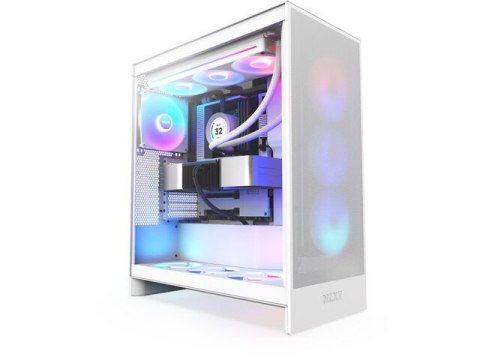 NZXT Obudowa NZXT H7 FLOW RGB MIDI (2024) biała NZXT Obudowa NZXT H7 FLOW RGB MIDI (2024) biała