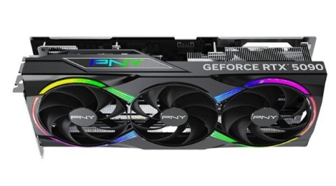 PNY Karta graficzna GeForce RTX5090 OC ARGB 3F 32GB 512-bit 1792GB/s