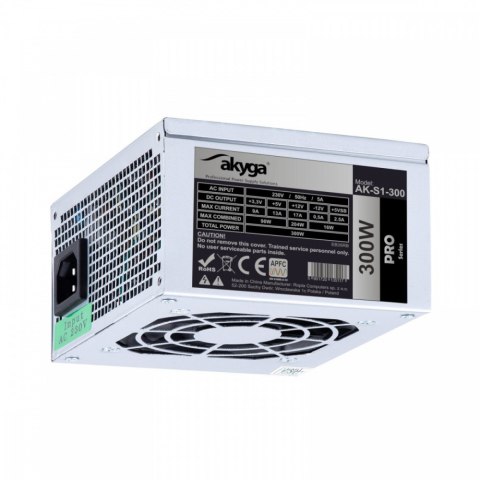 AKYGA Zasilacz SFX AK-S1-300 300W AKYGA Zasilacz SFX AK-S1-300 300W
