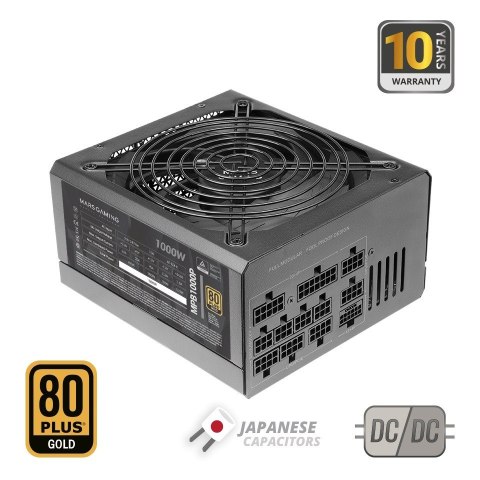 AeroCool Zasilacz Tacens Mars MPB1000P 1000W ATX 3.1 80+ GOLD AeroCool Zasilacz Tacens Mars MPB1000P 1000W ATX 3.1 80+ GOLD