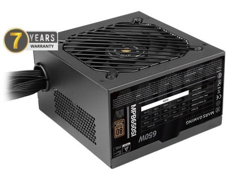 AeroCool Zasilacz Tacens Mars MPB650SI 650W 80Plus Bronze AeroCool Zasilacz Tacens Mars MPB650SI 650W 80Plus Bronze