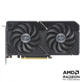 Asus Karta graficzna RX 7600XT DUAL OC 16GB GDDR6 128bit 3DP HDMI