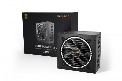 Be quiet! Zasilacz Pure Power 12 M 750W ATX 3.0 GOLD Be quiet! Zasilacz Pure Power 12 M 750W ATX 3.0 GOLD