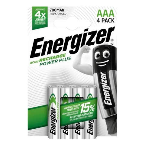 Energizer Akumulator Power Plus AAA L92 700 mAh 4 szt. blister Energizer Akumulator Power Plus AAA L92 700 mAh 4 szt. blister