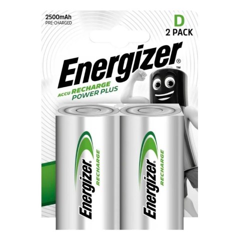 Energizer Akumulator Precharged D Power Plus 2500 mAh 2 szt. Blister Energizer Akumulator Precharged D Power Plus 2500 mAh 2 szt. Blister