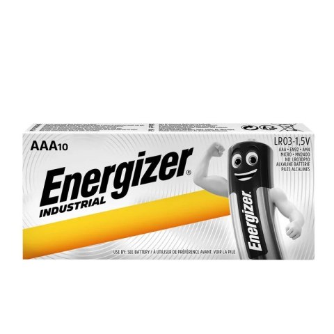 Energizer Bateria Industrial alkaliczna AAA LR03 10 szt. Bulk Energizer Bateria Industrial alkaliczna AAA LR03 10 szt. Bulk