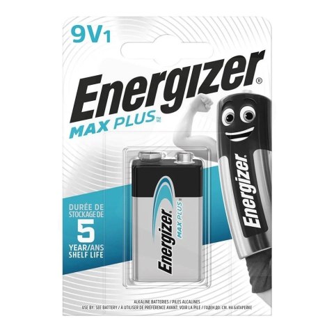 Energizer Bateria Max Plus 9V 6LR61 1 szt. blister Energizer Bateria Max Plus 9V 6LR61 1 szt. blister