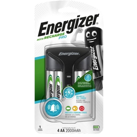 Energizer Ładowarka Pro + Power Plus AA 4szt. Energizer Ładowarka Pro + Power Plus AA 4szt.