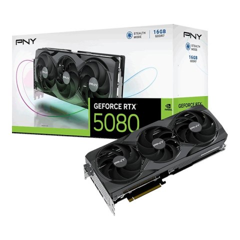 PNY Karta graficzna GeForce RTX 5080 3F 16GB VCG508016TFXPB1