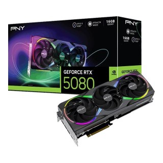PNY Karta graficzna GeForce RTX 5080 3F ARGB 16GB VCG508016TFXXPB1
