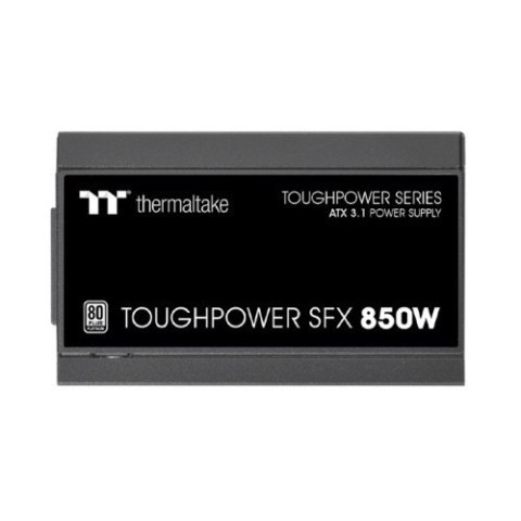 Thermaltake Zasilacz - ToughPower SFX 850W F modular 80+Platinum FDB Fan ATX3.0 Thermaltake Zasilacz - ToughPower SFX 850W F modular 80+Platinum FDB Fan ATX3.0