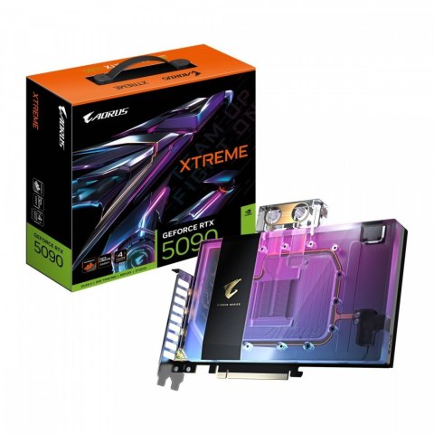 Gigabyte Karta graficzna RTX 5090 AORUS XTREME WATERFORCE WB 32GB 512bit