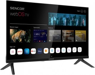 Sencor Telewizor 24 cale Smart webOS LG 12/240V SLE 24S830WB Wi-Fi BT